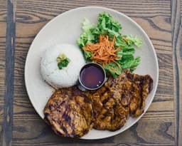 Grilled Lemongrass Pork Chops