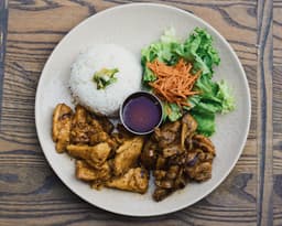 Grilled Lemongrass Chicken, Lemongrass Pork
