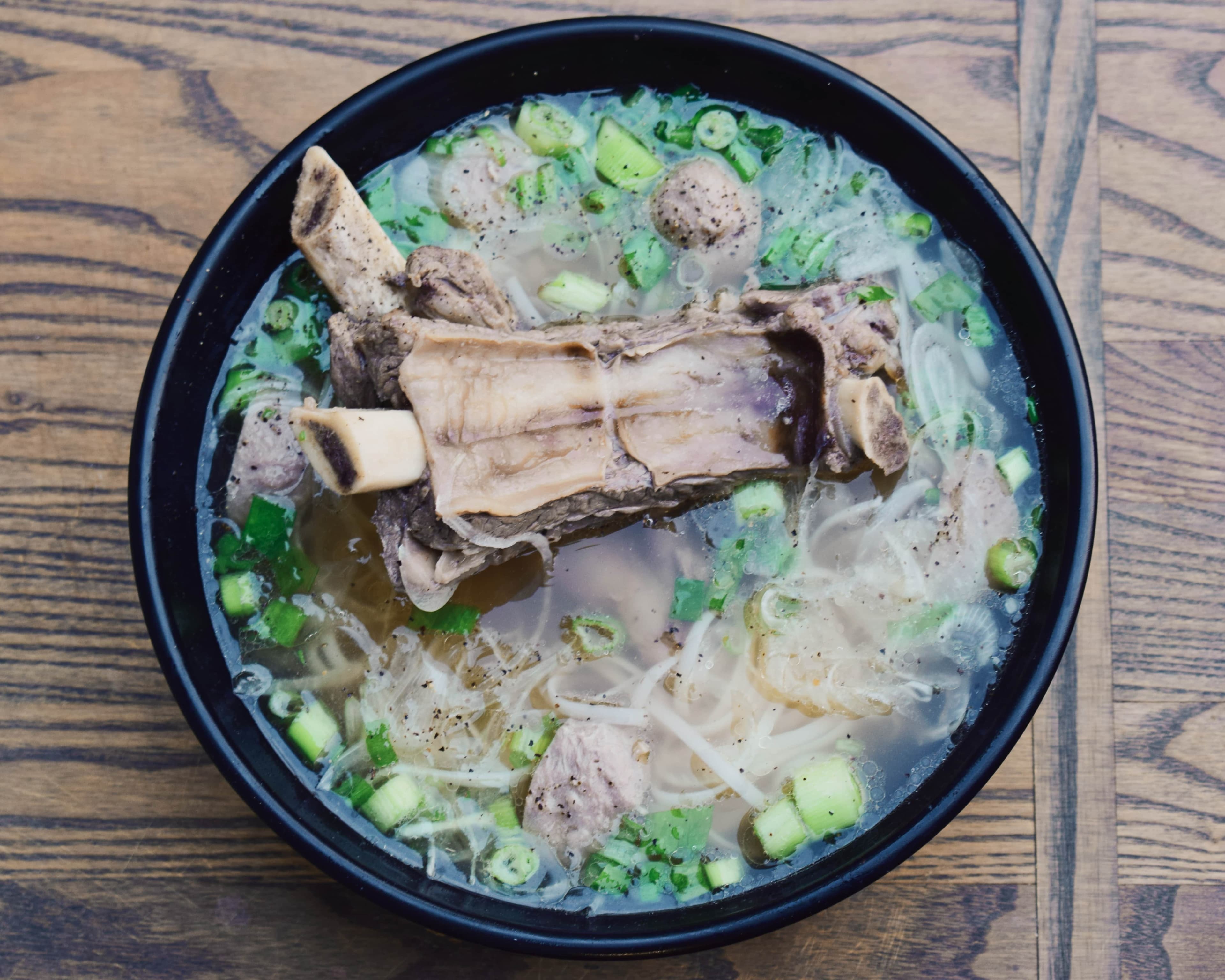 Beef Back Ribs & Meatball Pho
